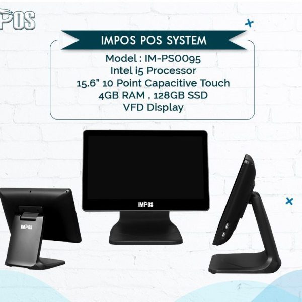 IMPOS POS SYSTEM i5/4GB/128GBSSD